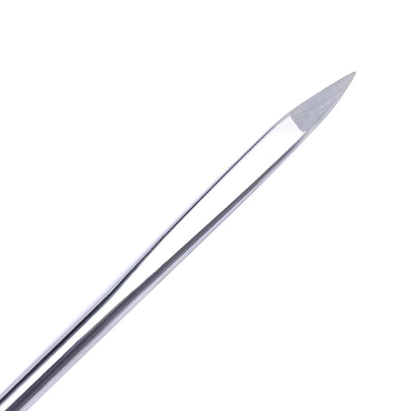 20pcs Leather Crafts Sewing Needle Metal Silver Color Yarn Knitting Needle DIY