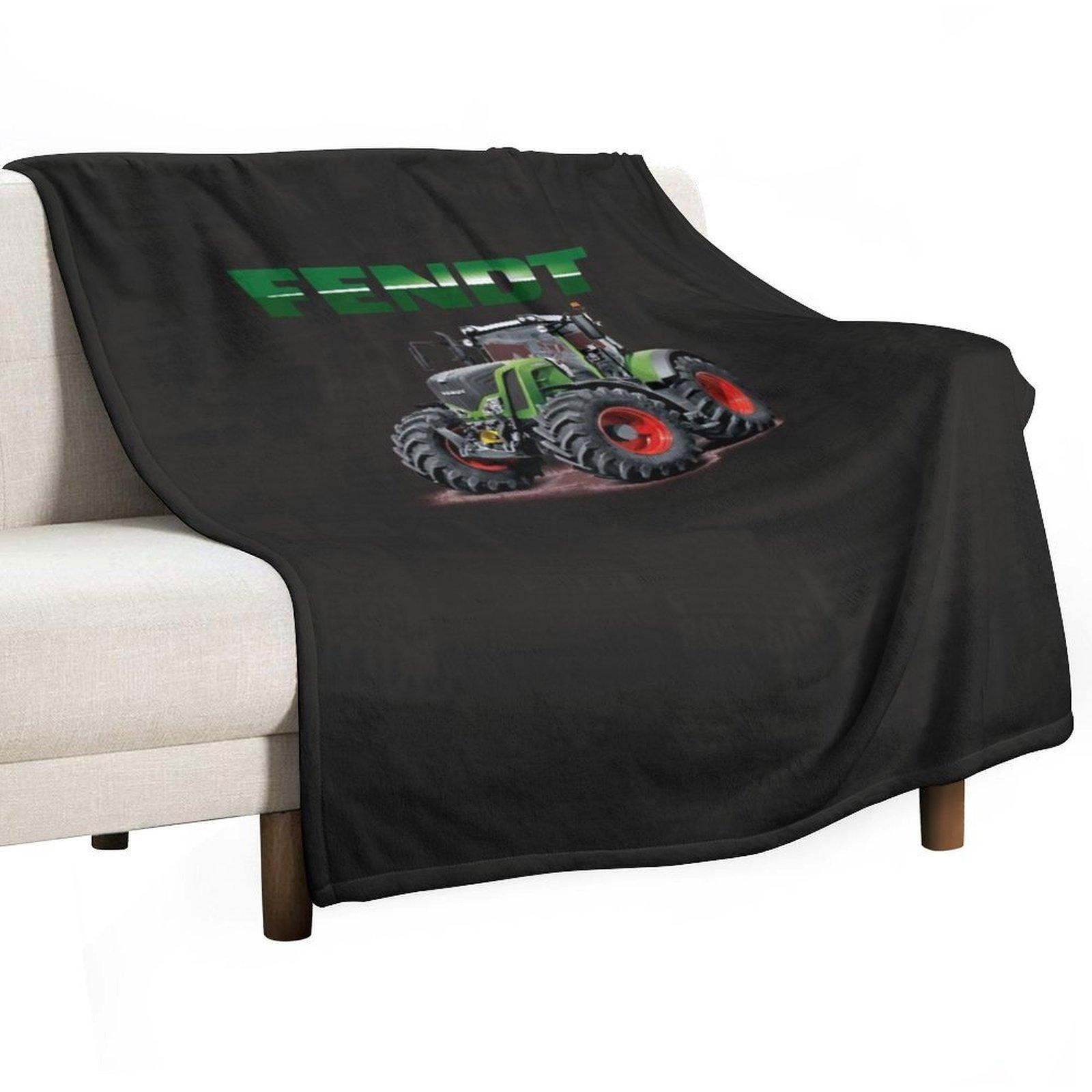 Fendt German Tractors Essential T-Shirt Throw Blanket for winter Large Warm christmas decoration Blankets 30x40in