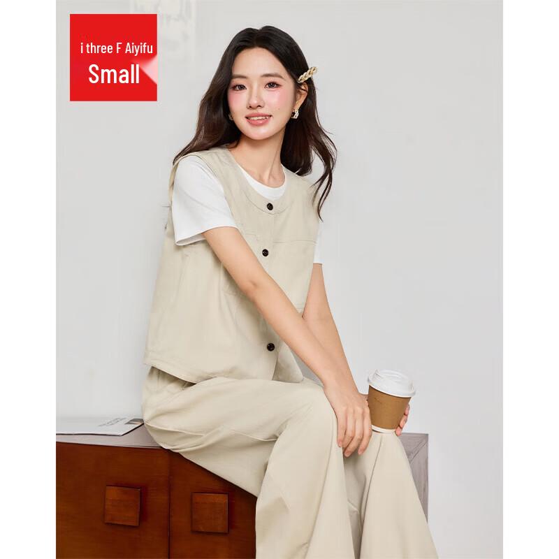 IEF Petite Summer Korean Style Pants Set S