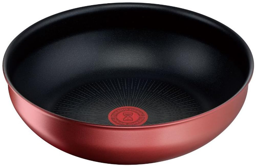 

Tefal Ingenio Neo IH Rouge Unlimited Wok Pan, 26cm Deep, Detachable Handle, IH and Gas Stove Compatible, PFOA and Other Harmful Substance-Free, Long-L