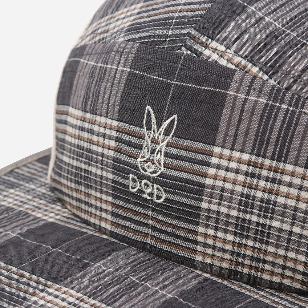 DOD Cheki Seersucker Wide Cap (Navy Pattern)