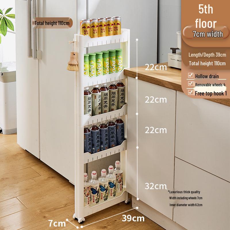 Ultra Slim Gap Kitchen & Bathroom Storage Cabinet