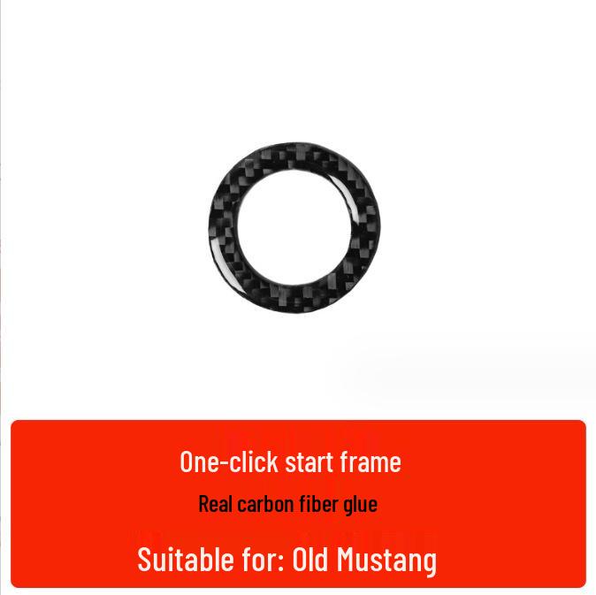 

Отделка салона из настоящего углеродного волокна для Mustang 2005-2013 годов: Ручка переключения передач, Подстаканник, Обивка двери