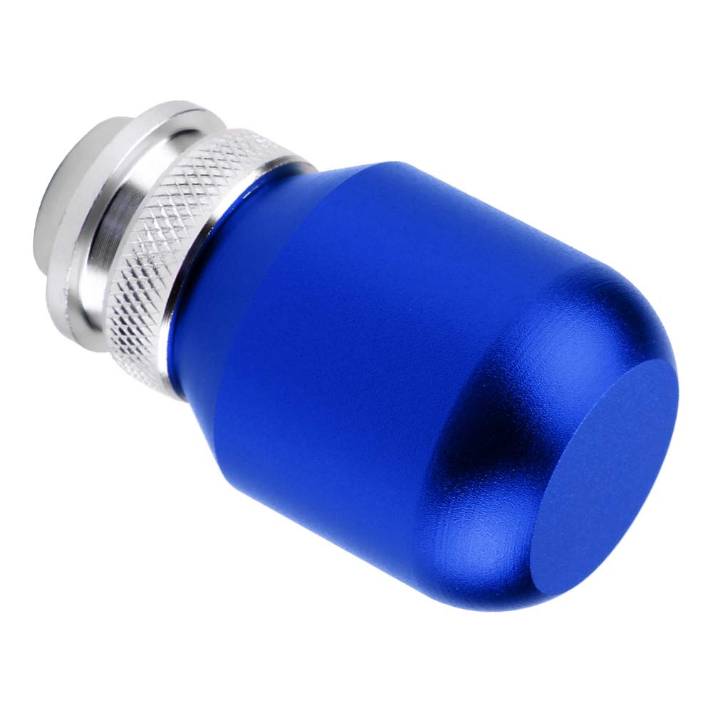 Shift Knob Blue Car Universal Modification Manual Knob Gear Shift Head Shifter Lever Stick (Blue)
