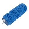 Pattern Paint Roller Wall Decoration Round Rubber Reusable Multifuntional Art Texture Roller for Furniture Cabinet