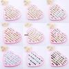 Korean Style 36-Pair Boxed Plastic Stud Earrings Set - Simple Internet Celebrity Birthday Gift