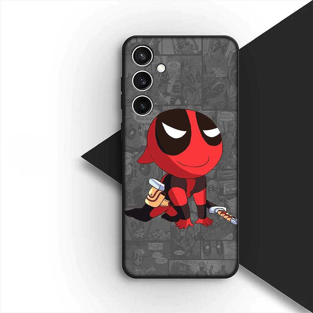 Phone Cover for OPPO A18 A16 A80 A40 A17 A15 A38 A78 A79 A54 A57 A58 A60 4G 5G Funda Casing Soft Case Wallpaper Marvel Deadpool