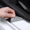 Car Luminous Threshold Protect Auto Emblem Sticker Accessories For Mercedes Benz AMG Brabus Smart Maybach W204 GLC CLA W205 W203