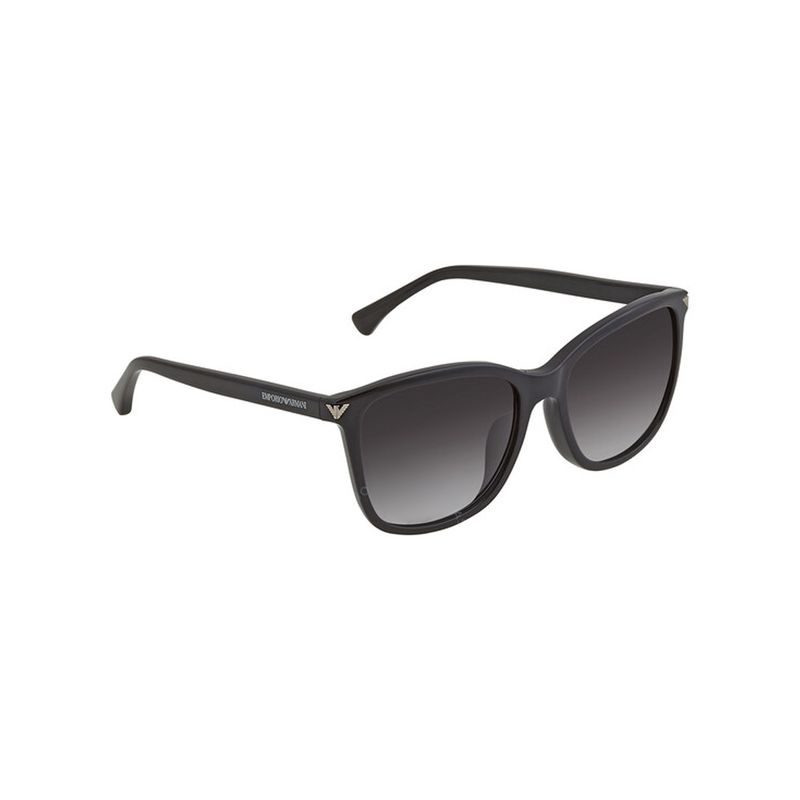 Emporio Armani Square Sunglasses Women Sunglasses Black EA4060F50178G5618