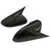 2x Carbon Look sidovingsspegelskydd för VW för Volkswagen Golf 6 MK6 GTI GTD 2009-2013 sidobackspegelkåpa