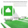 SEEKFUNS Portable Baseball & Softball Pitching/Batting Practice Mat for Outdoor Sports