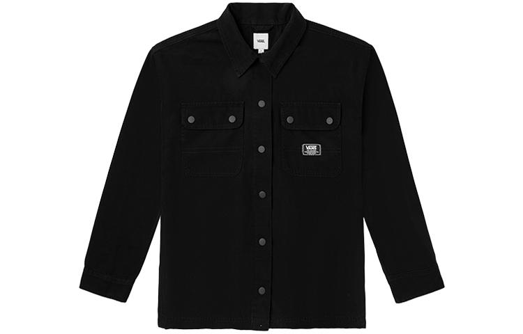 Vans Jackets Women s Black Lapel Moderate Workwear VN0A5LLCBLK XL