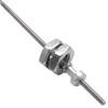 A16P-8X Motorcycle Hydraulic Clutch Master Cylinder Rod Brake Pump M10x1.25Mm Aluminum Black