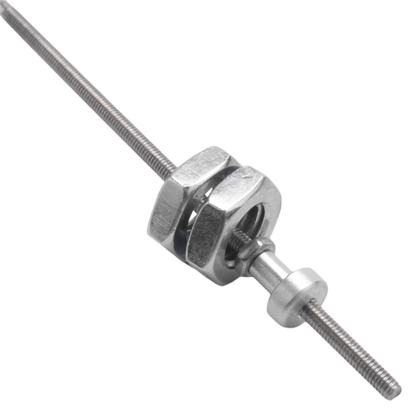 A16P-8X Motorcycle Hydraulic Clutch Master Cylinder Rod Brake Pump M10x1.25Mm Aluminum Black