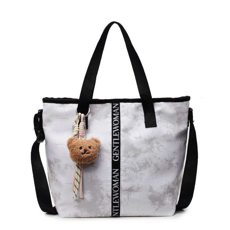 Korean Version of Casual Large-capacity Underarm Tote Bag 2025 Spring Foreign Style Personalized Commuter Simple Style Women's Shoulder Bag