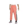 Casual Breathable Woven Fashion Basketball Pants Men Bottoms Orange Red FZ0251-643