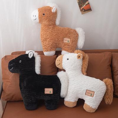 Cute Pony Pillow Cartoon Pony Plush Toy Children'S Sleeping Doll Pillow Children'S Day Gift