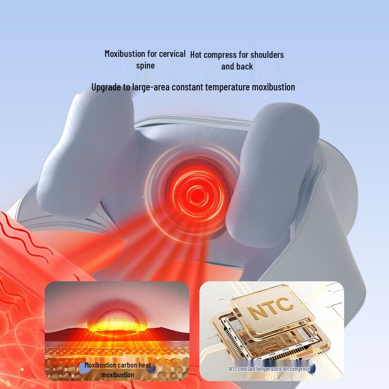 MIAOJIE R3 Adjustable Shoulder & Neck Massager CN Plug (adapter Included)