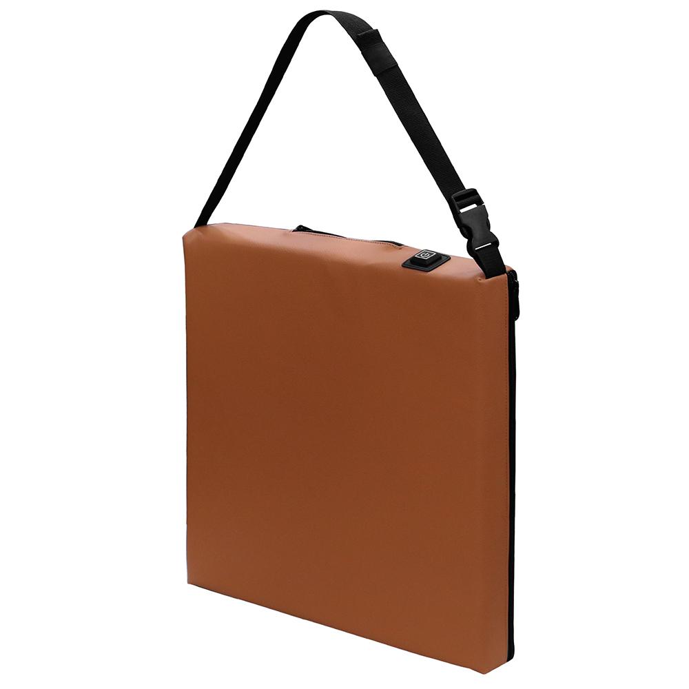 

Portable Outdoor Stadium Electric Heating Seat Mat Winter Leather+Cotton Seat Cushion B