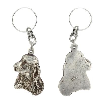 English Cocker Spaniel - Silver-plated Dog Pendant, Handbag Decoration, Backpack Pendant by Brand