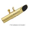 3 in 1 Saxophone Sax Accessories Kit Including Sax Mute Silencer + Mouthpiece Brush + Mouthpiece Patches Pads