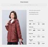 Women's Winter Plus Size Cotton Coat - Fashionable, Thick, and Age-Reducing for Middle-aged and Elderly