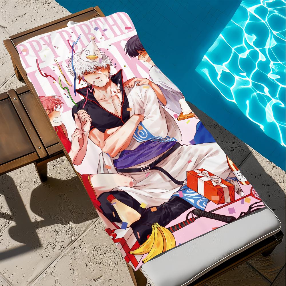 G-gintama Anime Towel Beach Quick Dry Soft Pool Towels Gift for Travel Gym Shower Camping Sports