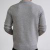 Hengyuanxiang Men's 100% Pure Wool Round Neck Thermal Sweater