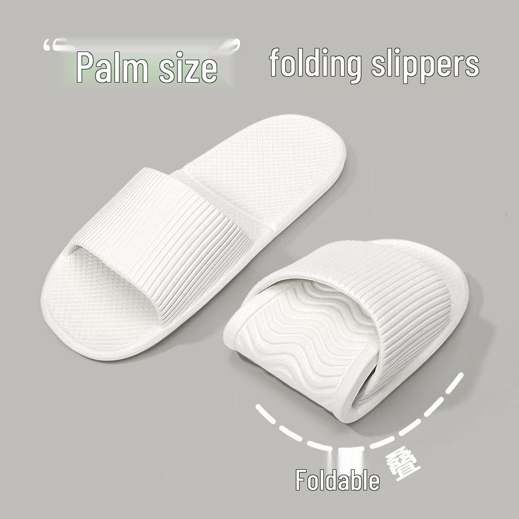 2025 Foldable Cool Travel Slippers: Unisex Indoor/Outdoor Home & Hotel Comfort