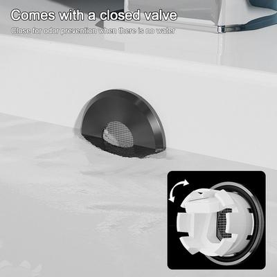 Useful Stainless Steel Sink Overflow Covers Round Replacement Sink Hole Cover Trim Ring Cap Kitchen Bathroom Supplies