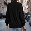 Women's -color Fashionable Long-sleeved Top
