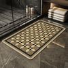 Toilet Floor Mat, Diatom Mud, Bathroom Water-absorbing Non-slip Mat, Door Mat Entering the Door, Toilet, Kitchen Door Mat
