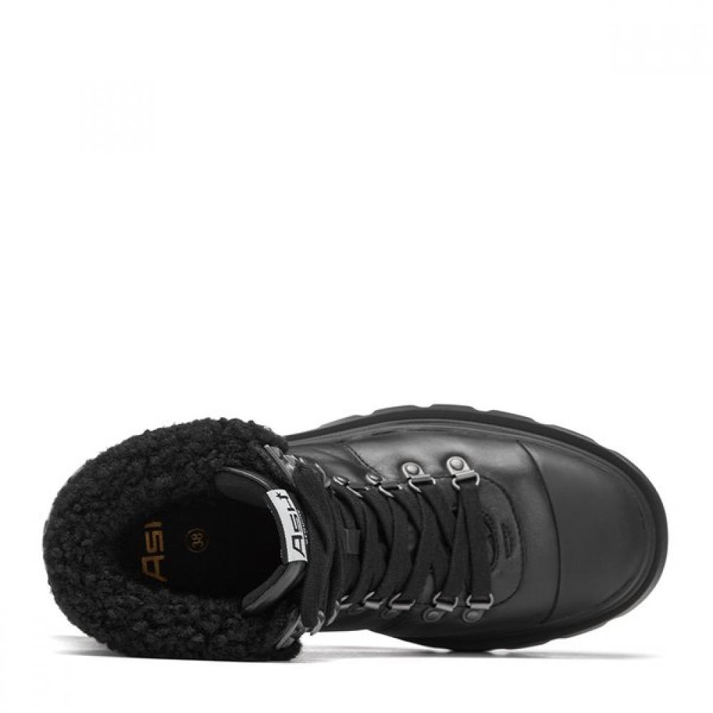 Ash Patagonie Fur Boots Black Ad4d01134