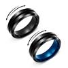 25 Stylish Matte Brushed Men's Rotating Wedding Ring - Best Seller