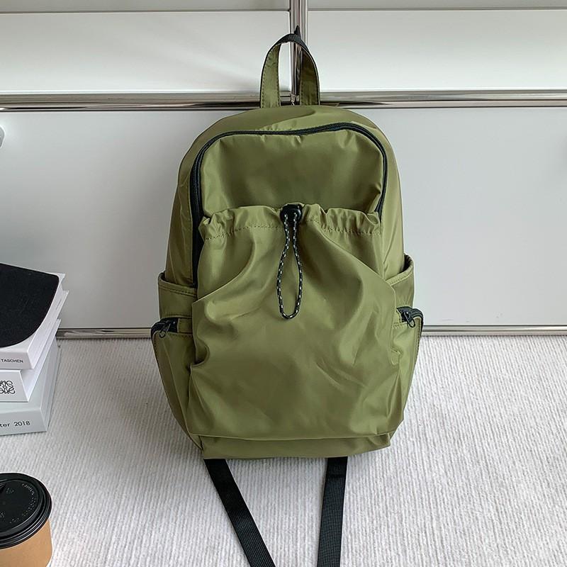 

Korean Water-proof Nylon Backpack Women Simple College Students Casual Ins Style Travel Fashionable Schoolbag
