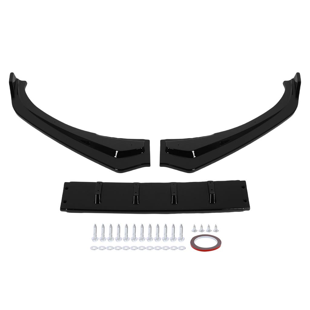 Front Bumper Lip Spoiler Stylish Front Bumper Splitter Lip Air Chin Body Kit Replacement for GT86 FT86 FR S Facelift