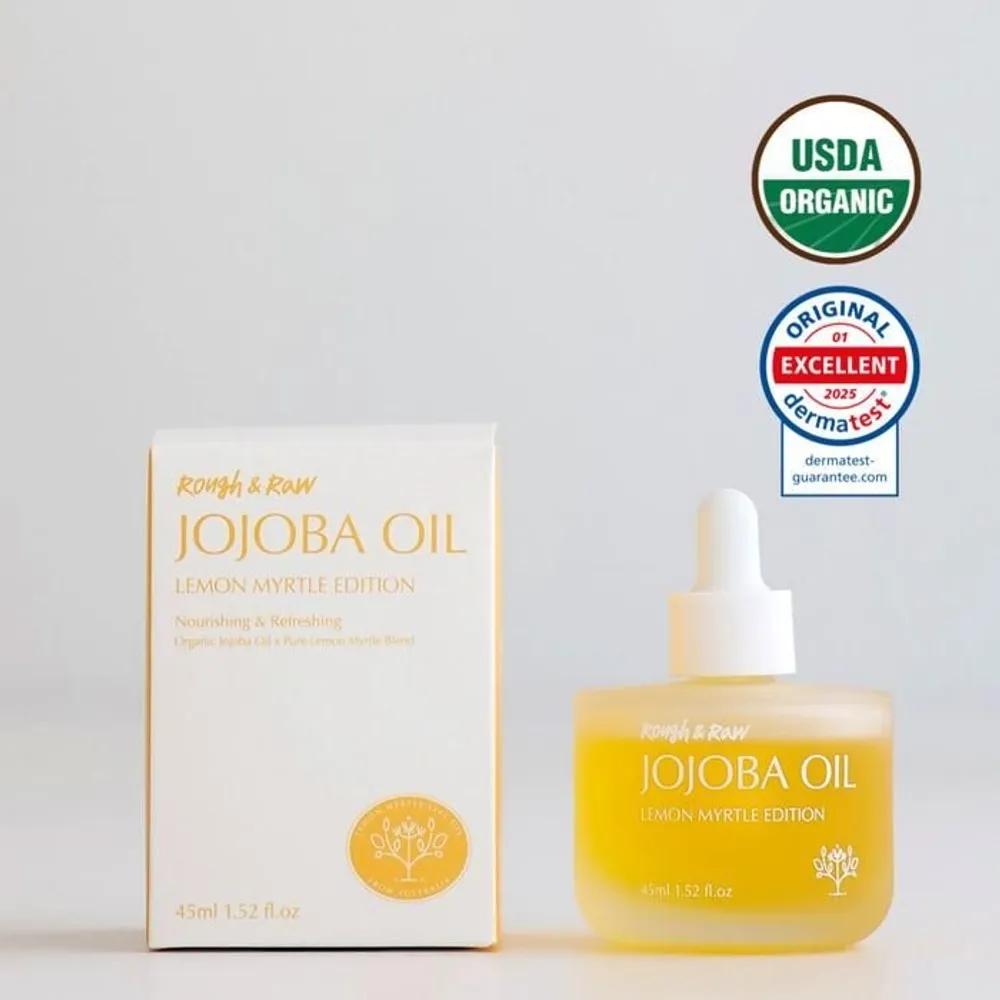 [Rough&Raw] Rough&Raw Organic Jojoba Oil Lemon Myrtle Edition Unrefined Cold-Pressed 45ml