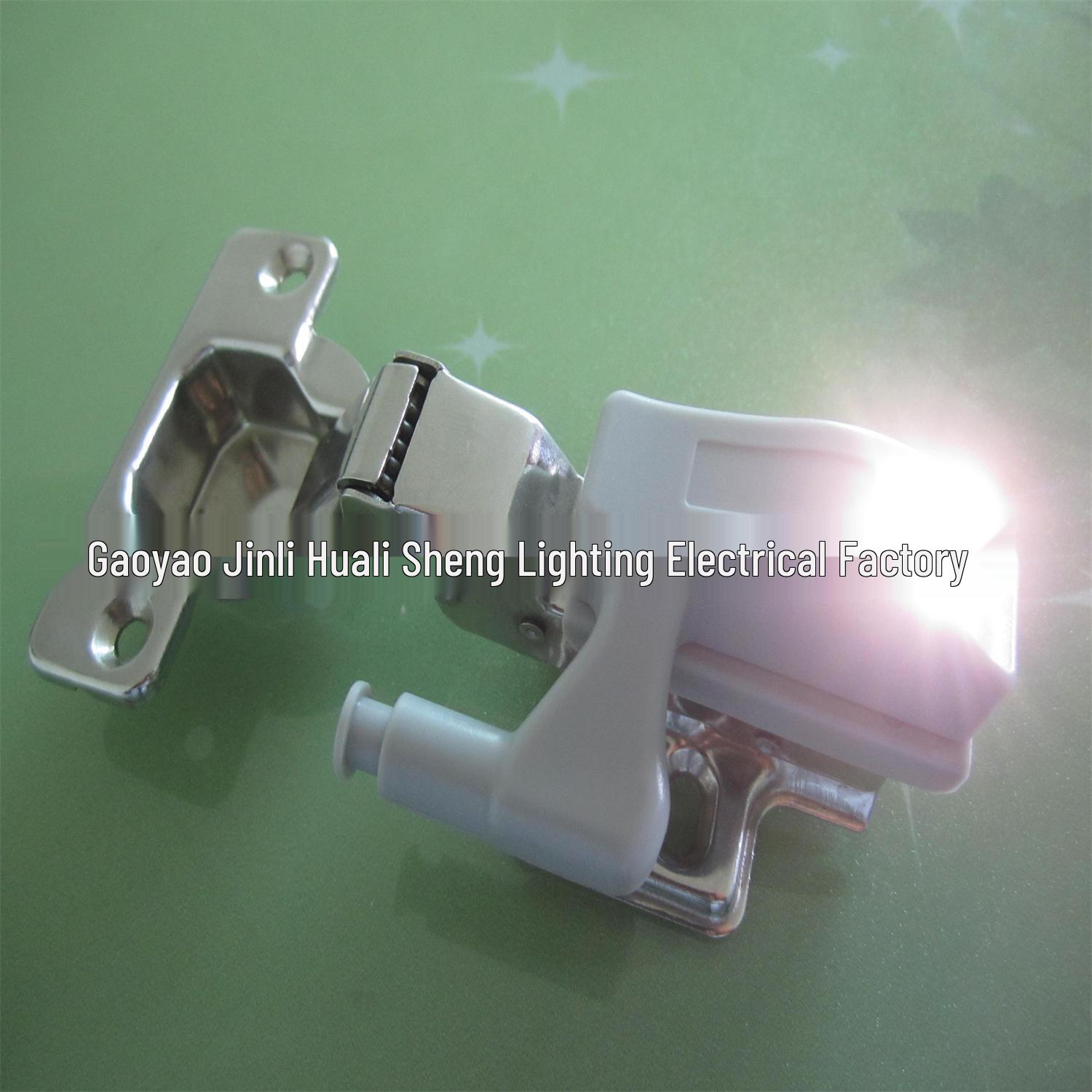 

Warm White LED Cabinet Door Light with Smart Touch Sensor and Hydraulic Hinge 2-cell battery (without light)