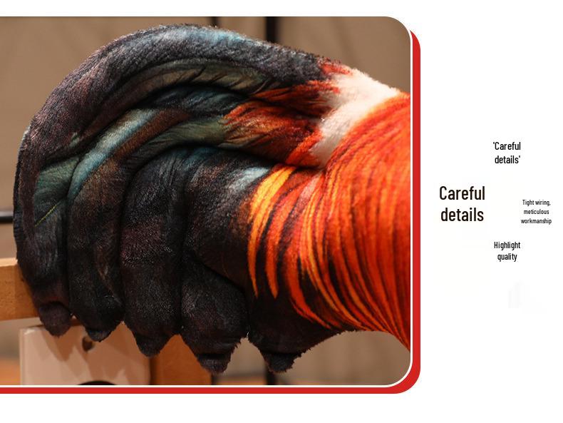 Zodiac Rooster Plush Doll: Cross-Border Simulation Toy