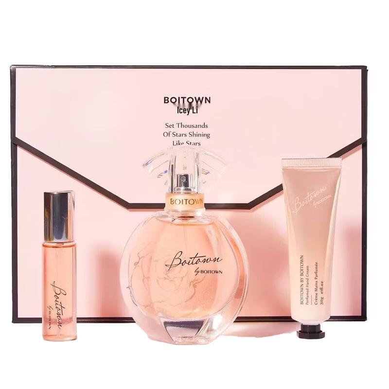 Boitown Shimmering Gold Pink Gold Perfume Gift Set