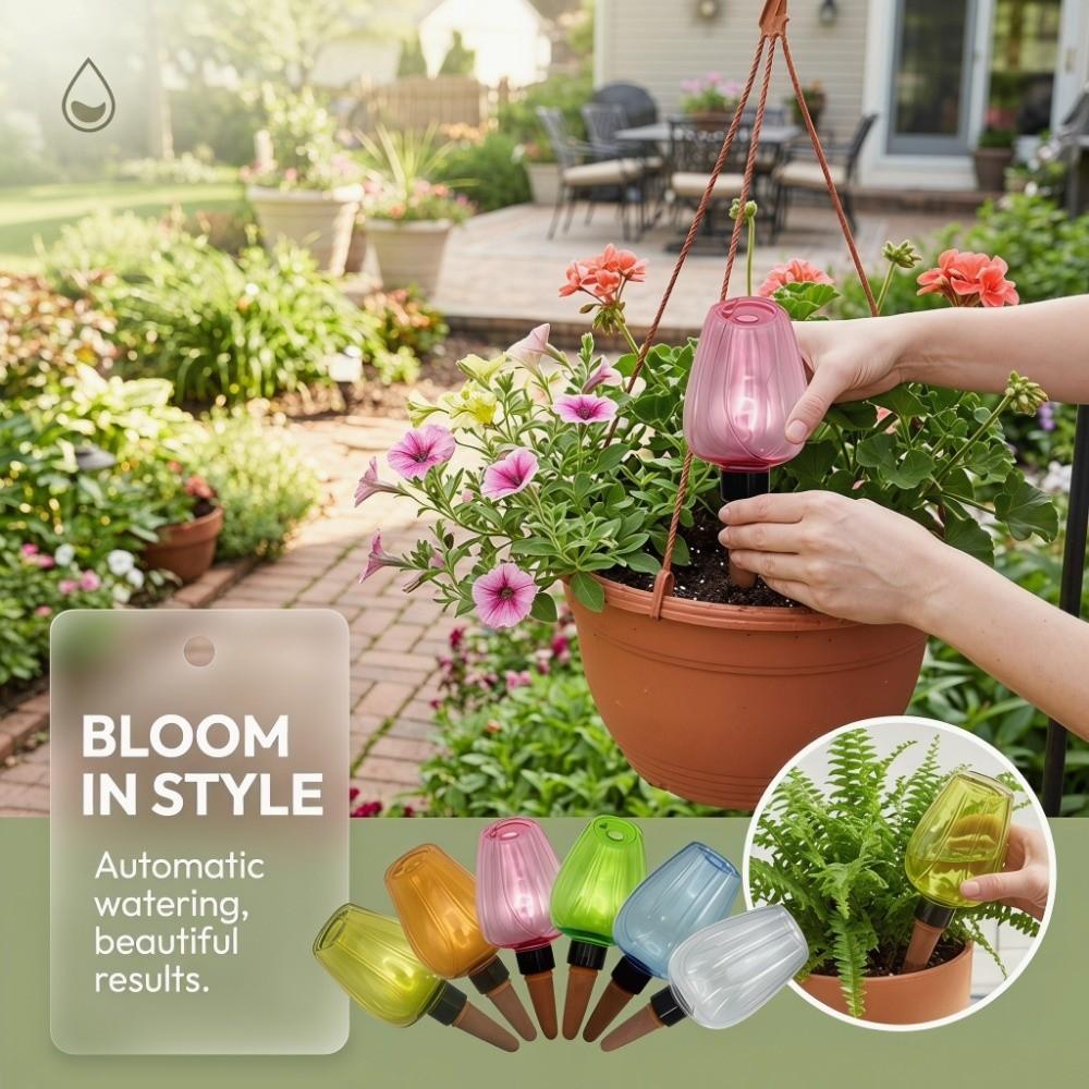 Slow Release Self Watering Bulbs 350ml Capacity Watering Balls Plant Watering Globes  Balconies