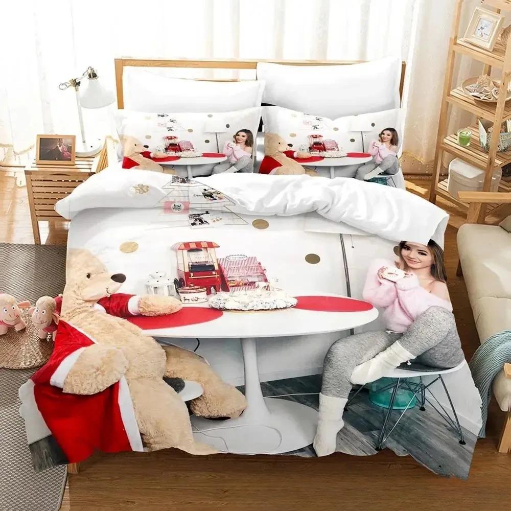 3D-Druck Rebekah Wing Bettwäsche KollektionBettbezug Steppdecke Bett Kollektion Steppdecke KissenbezugKönigin König Twin Größe Jungen Mädchen Erwachsene