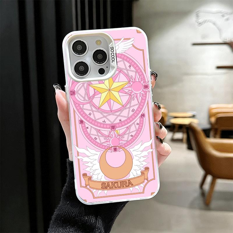 Cardcaptor Sakura Cute Girl Soft Phone Case for iPhone 15 16 17 Pro Max 17Air 16E 14 Plus 13 12 Mini Shockproof Cover Back Shell