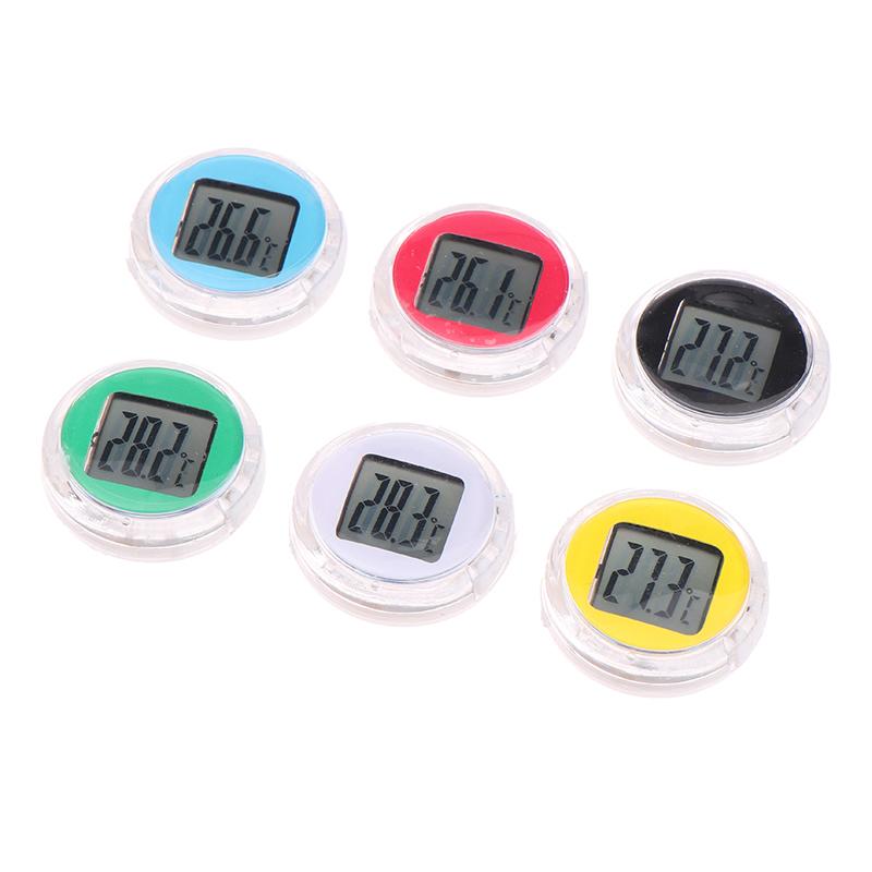 Mini-Motorrad-Thermometer, Paste Typ, Temperaturmessgerät, digitale Instrumente, wasserdicht, Motorrad-Innenausstattung, 6 Farben