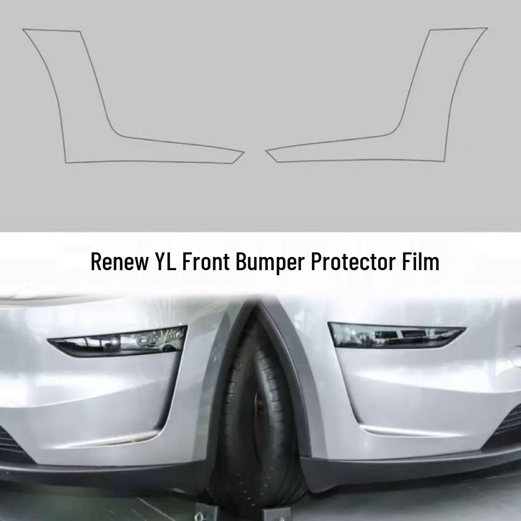 Tesla Model Y/YL Front Bumper TPU Paint Protection Film