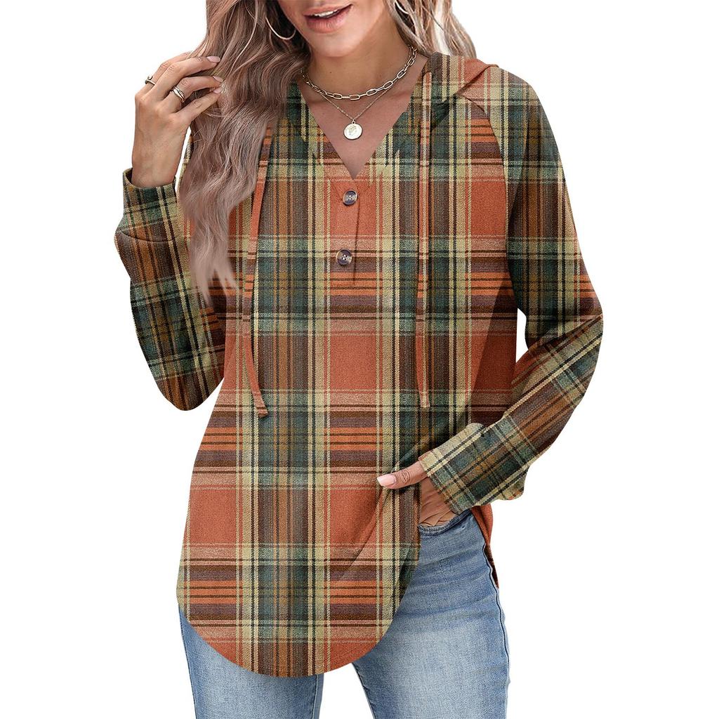 Women's Fashion Women's Lightweight Long Sleeve Pullover With Pockets Preppy Graphic Hoodie