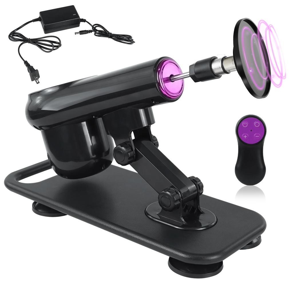 NEKMOKIN Piston Electric Adult Piston Machine for Dildo with Suction Sex Remote Control Automatic Speed Adult Piston Machine for Japanese Instruction