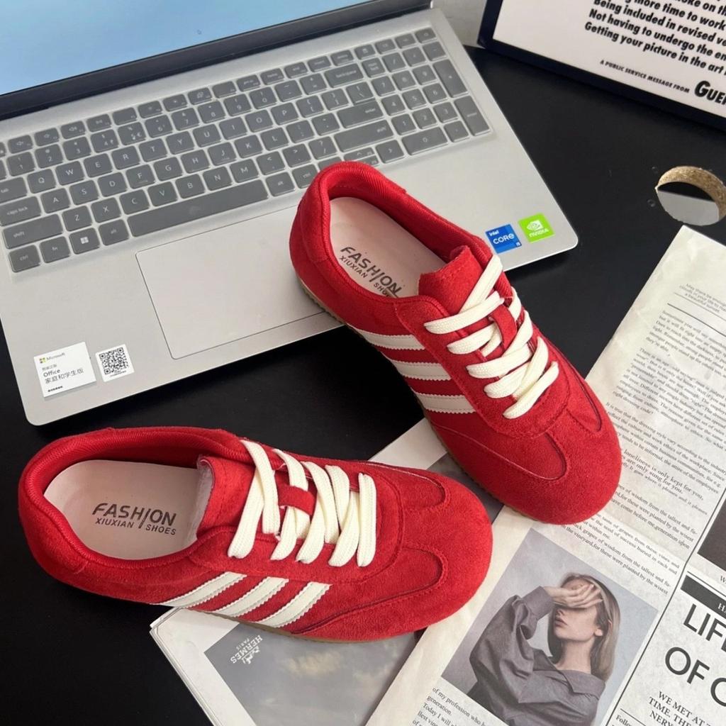 Retro Dexun shoes women's shoes spring 2025 new flat-soled Forrest Gump shoes sports shoes lightweight casual soft-soled single shoes