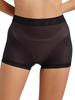 Womens Lace Trim Mesh Boyshorts High Stretch Underwear for Daily Club Wear