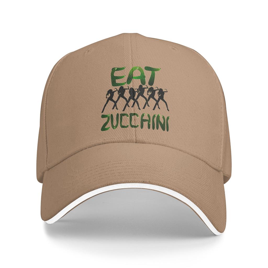 Eat Zucchini Katseye Internet Gurl Baseball Cap Hip Hop Sandwich Cap Unisex Style Adjustable Caps Hat Workouts